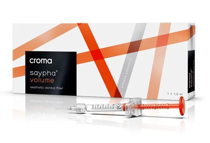 Saypha dermal filler product range - Croma Pharma hyaluronic acid fillers